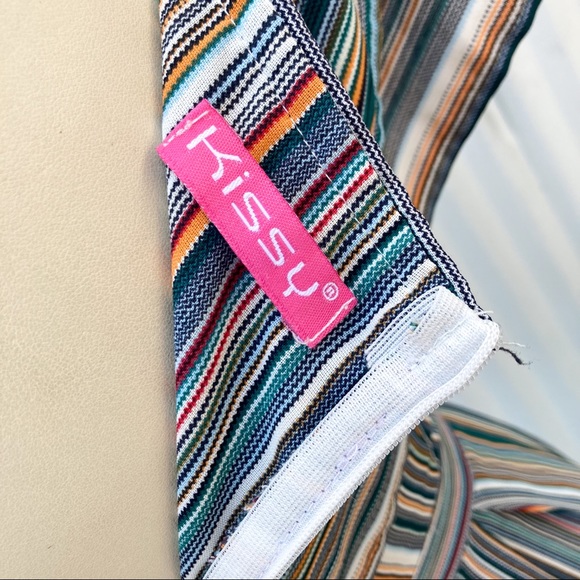 Kissy vintage rainbow stripe romper - Picture 10 of 11